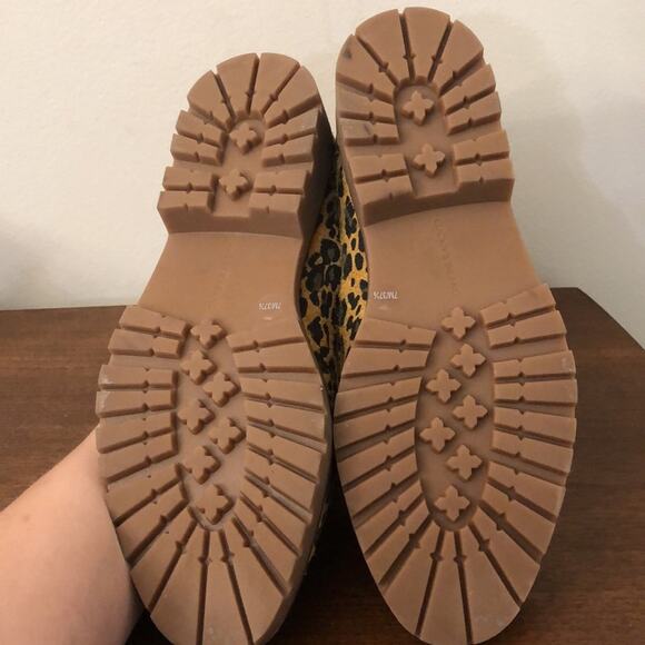 Lucky Brand Leopard Print Tamio Suede Loafer Size 7 New - Picture 11 of 11